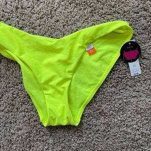 Neon bikini bottoms